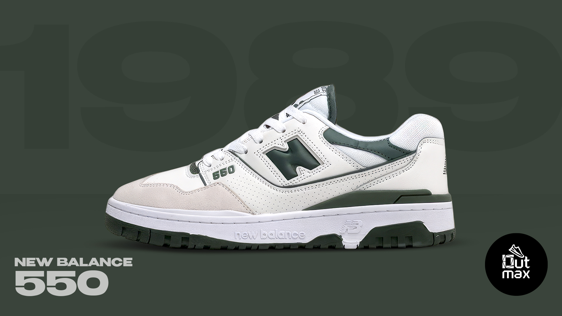 New Balance 550 релиз в 1989 году