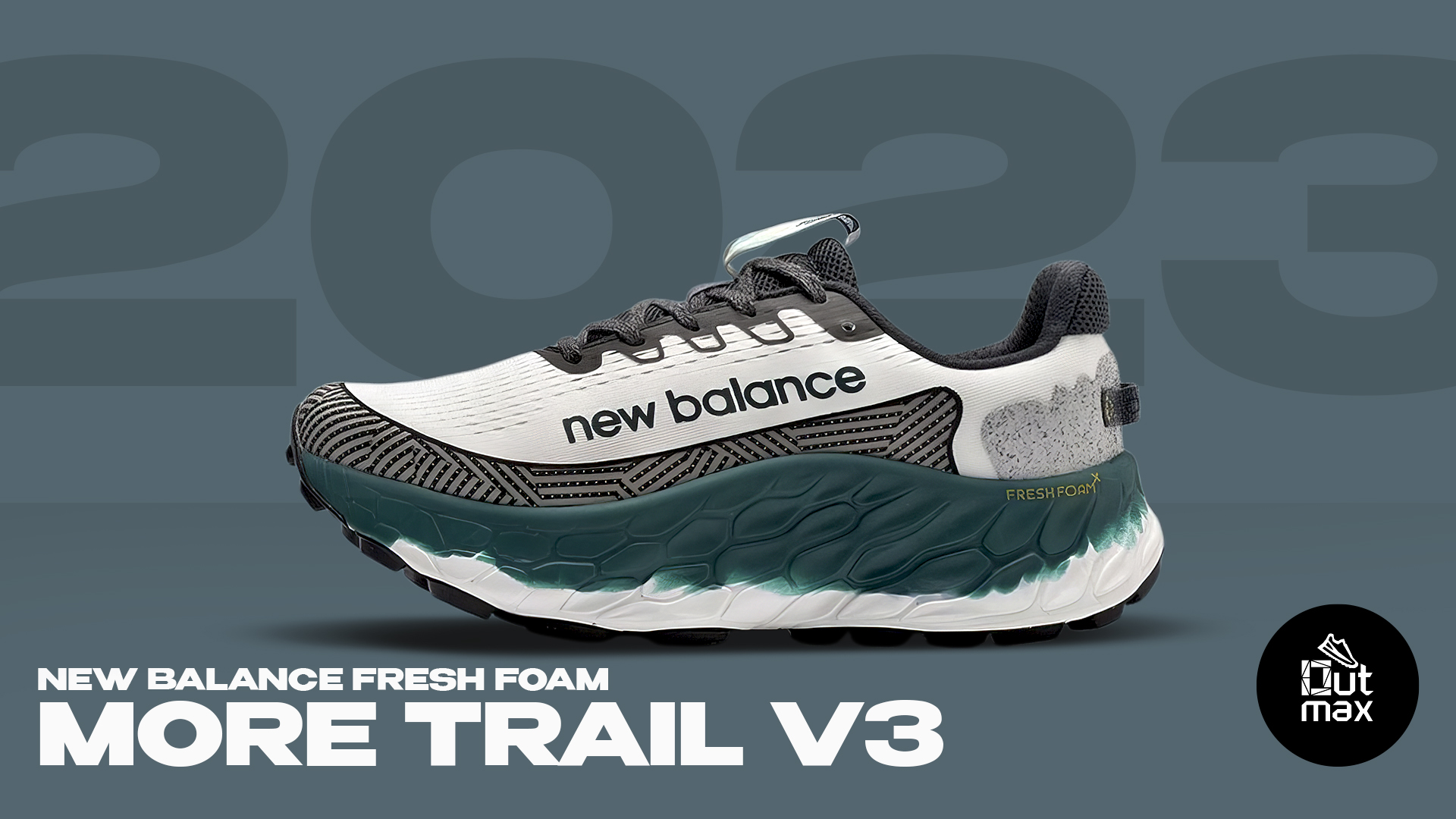 Свежая модель 2023 года New Balance Fresh Foam x More Trail v3