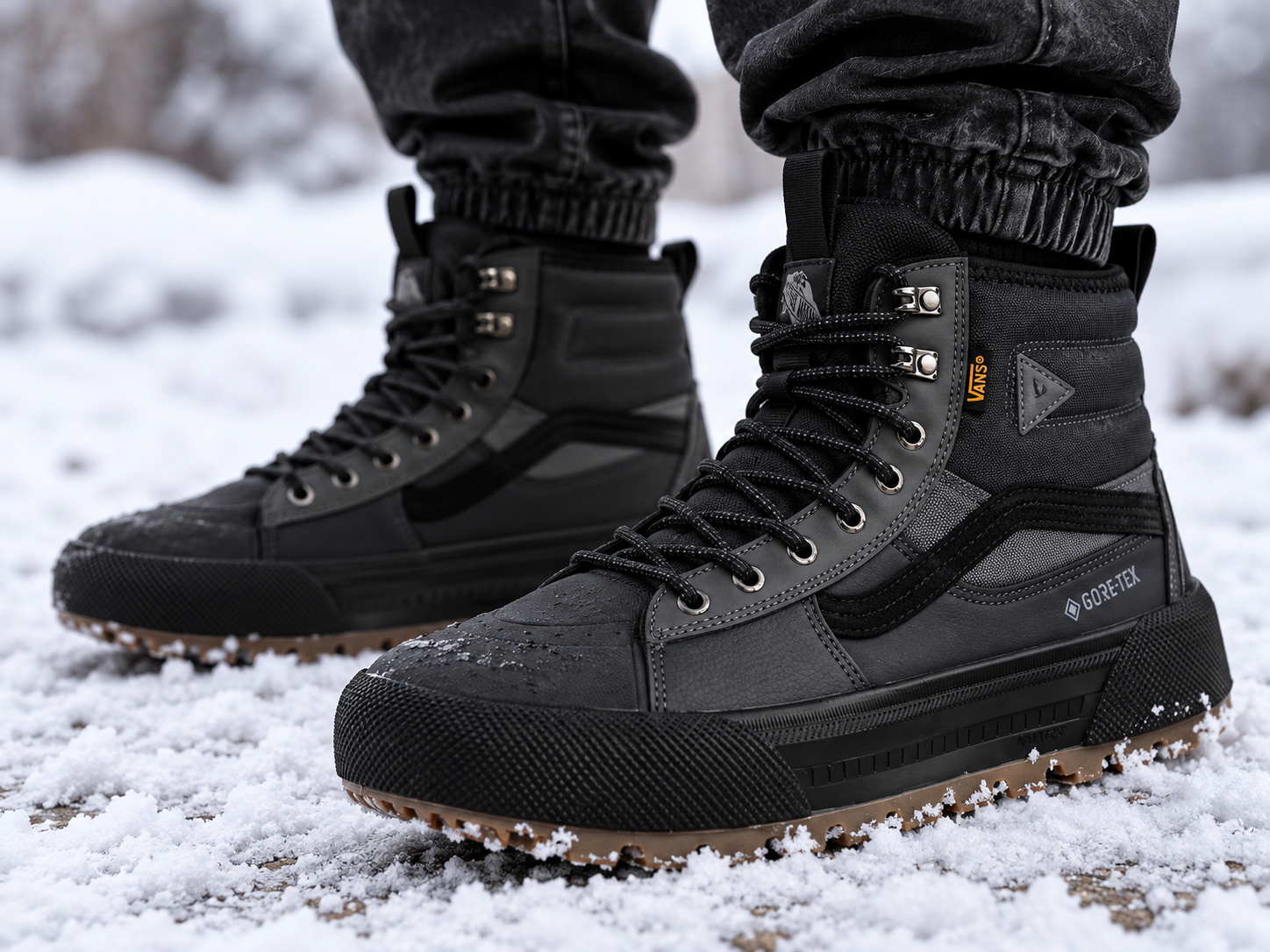 Vans Sk8-Hi MTE-3 Gore-Tex — на ноге